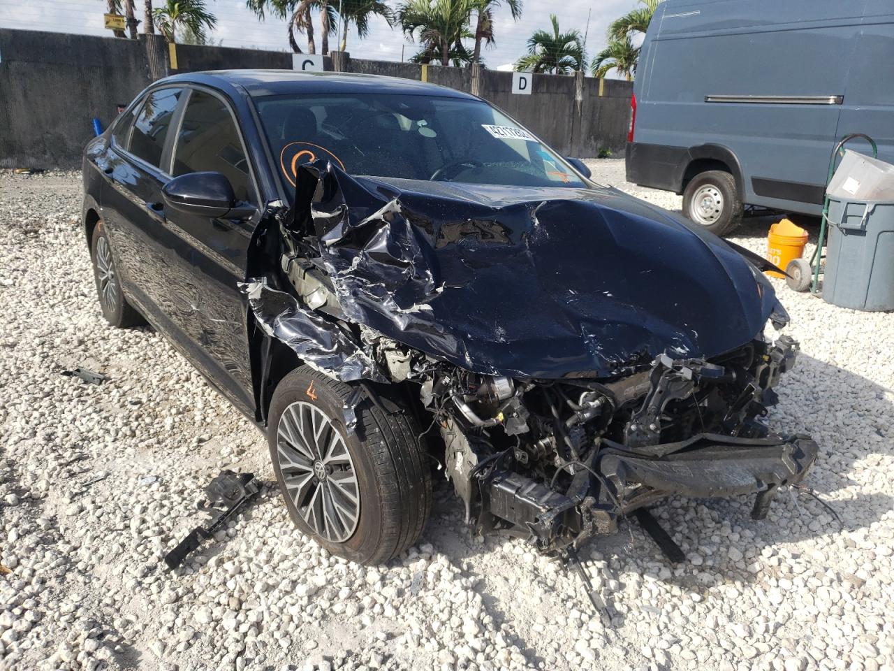 Photo 1 from auction – 2019 VOLKSWAGEN JETTA SEL with VIN 3VWEB7BU4KM249830
