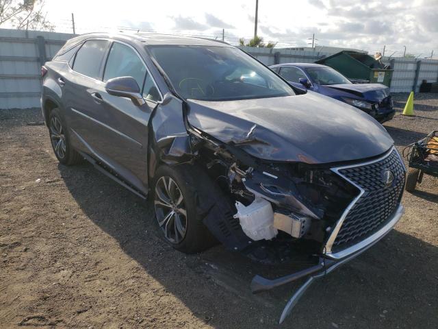 LEXUS RX 350 2022 with VIN 2T2HZMAA9NC232225 - Photo from auction