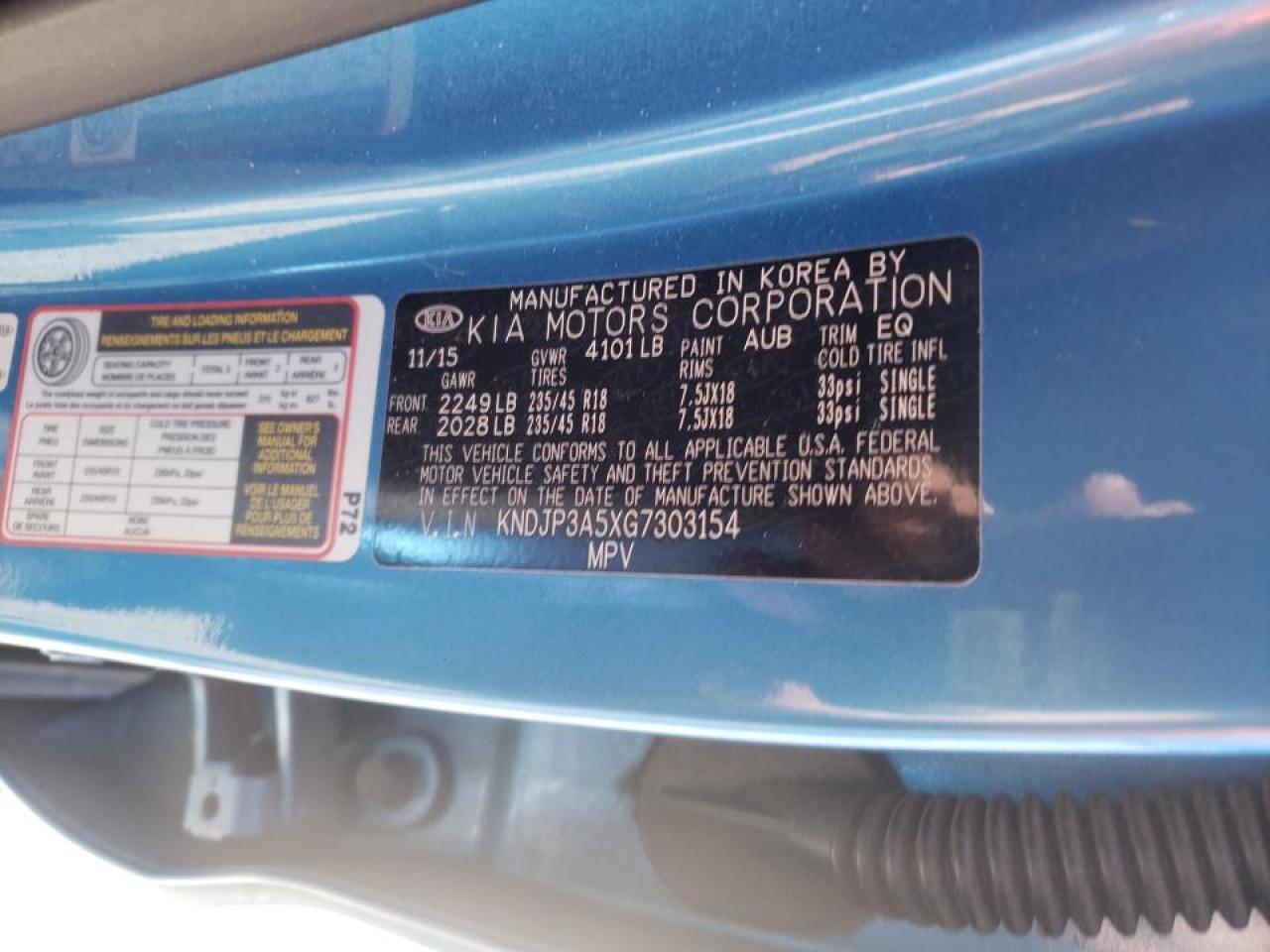 Photo 10 from auction – 2016 KIA SOUL + with VIN KNDJP3A5XG7303154