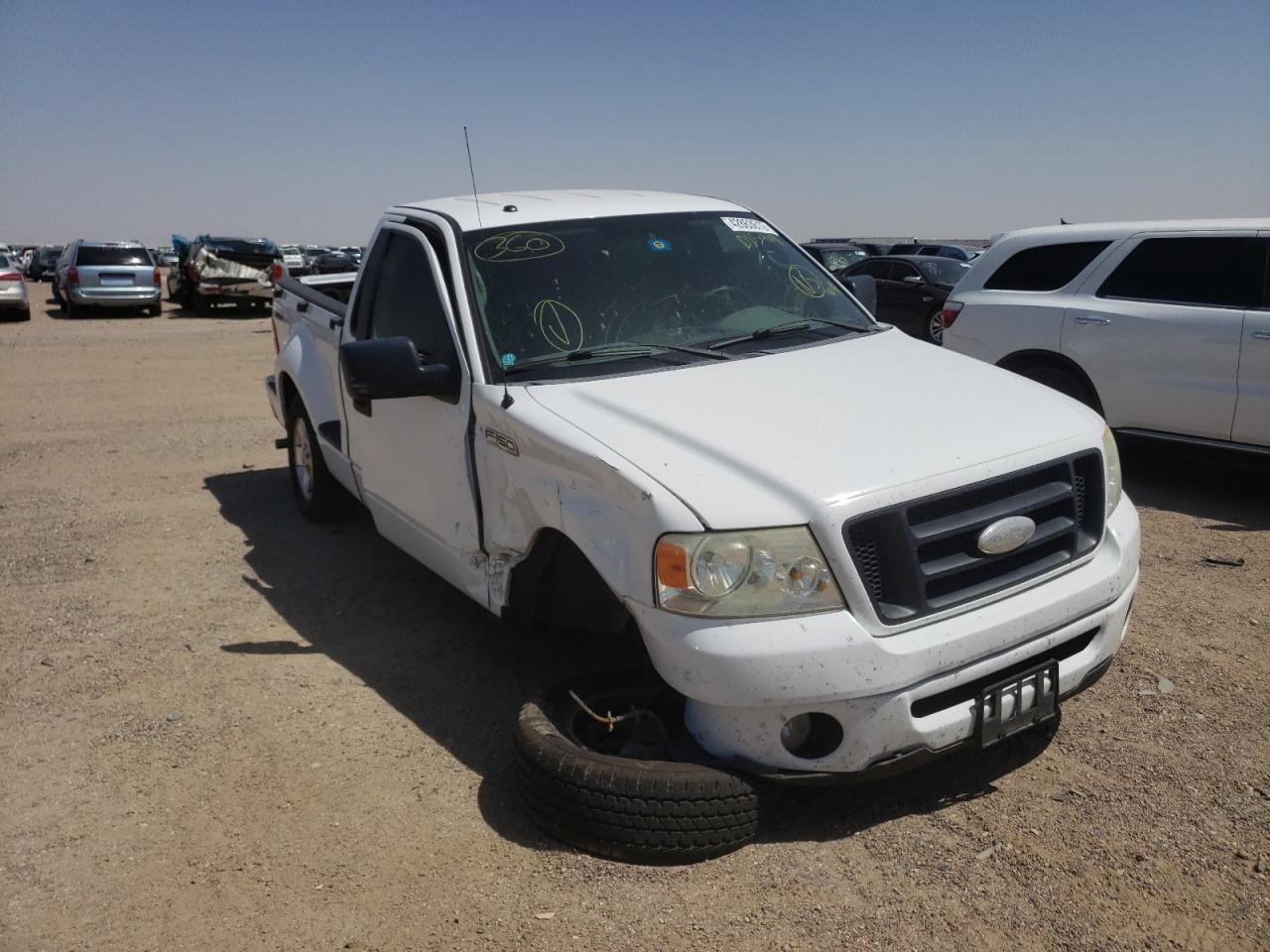 FORD F150 2007 with VIN 1FTRF02W87KD25419 - Photo from auction