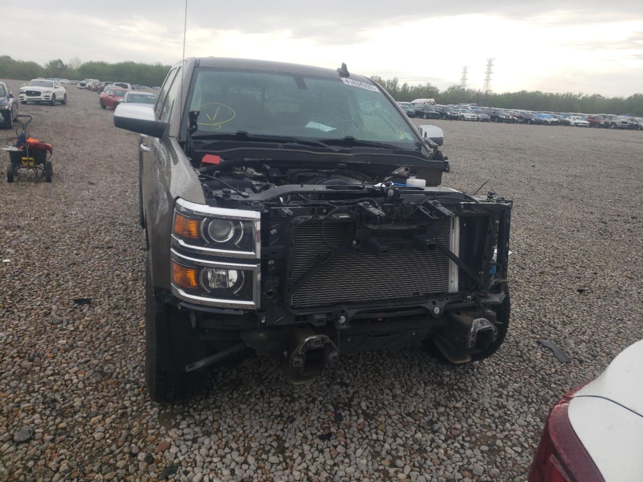 Photo 9 from auction – 2015 CHEVROLET SILVERADO with VIN 3GCPCSEC2FG488523