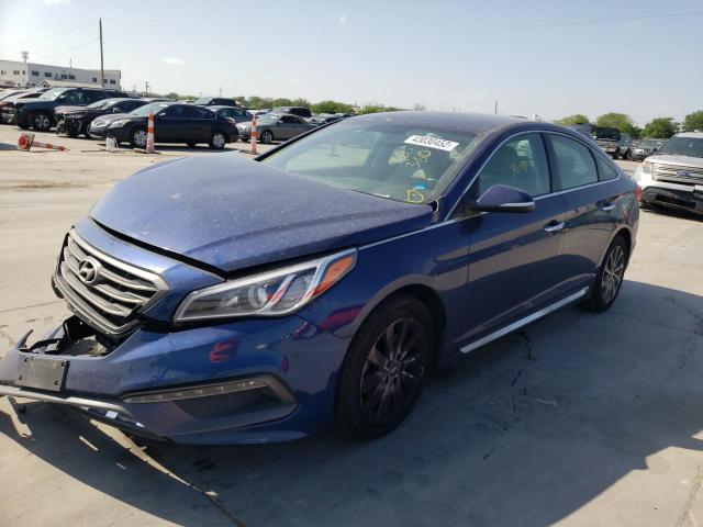 Photo 2 from auction – 2015 HYUNDAI SONATA SPO with VIN 5NPE34AF8FH240884