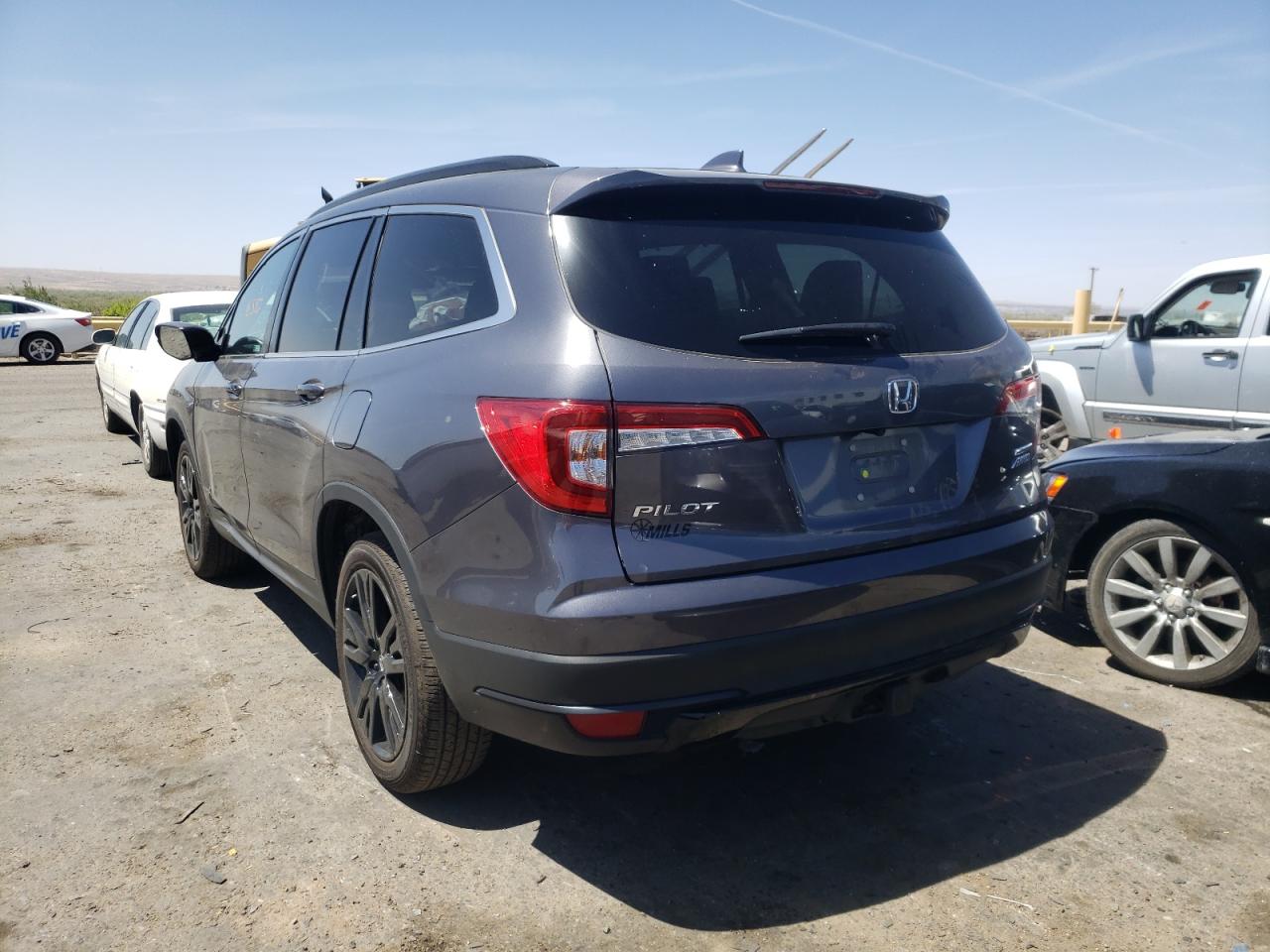 Photo 3 from auction – 2021 HONDA PILOT SE with VIN 5FNYF6H23MB067712
