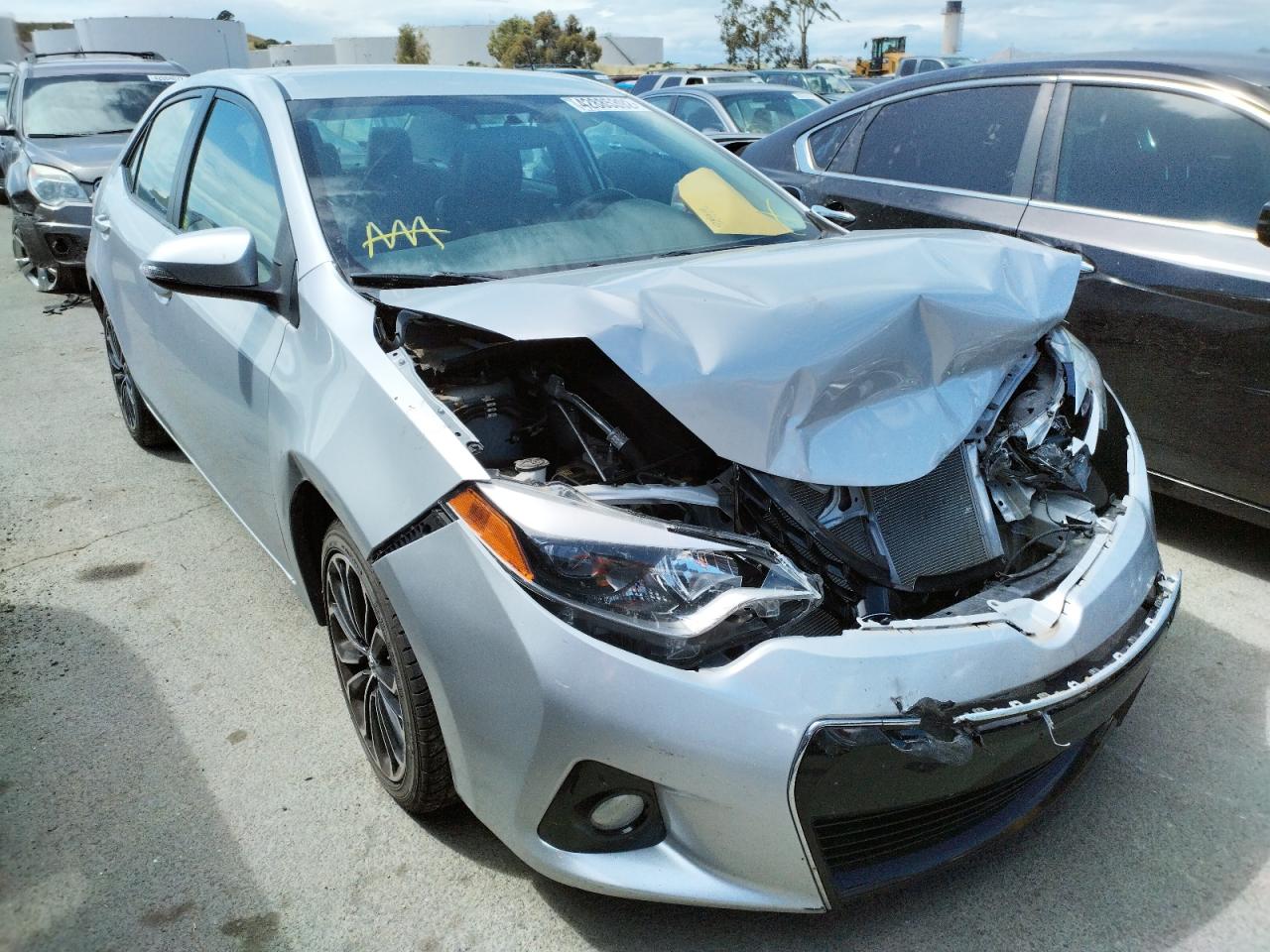 TOYOTA COROLLA L 2014 with VIN 2T1BURHE9EC004692 - Photo from auction