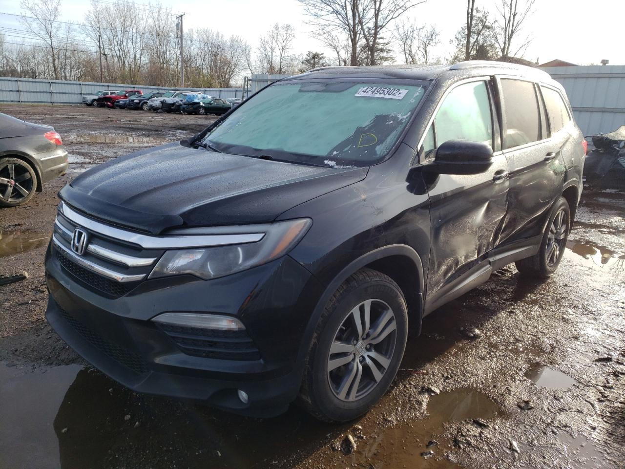 Photo 12 from auction – 2016 HONDA PILOT EXL with VIN 5FNYF6H59GB026340