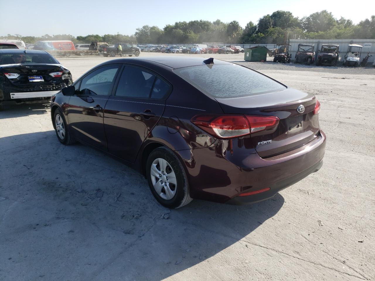 Photo 3 from auction – 2017 KIA FORTE LX with VIN 3KPFK4A72HE110509