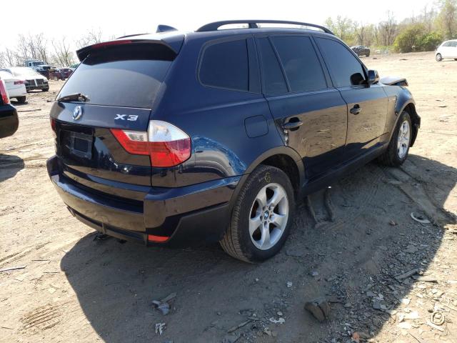 Photo 4 from auction – 2007 BMW X3 3.0SI with VIN WBXPC93477WF06009