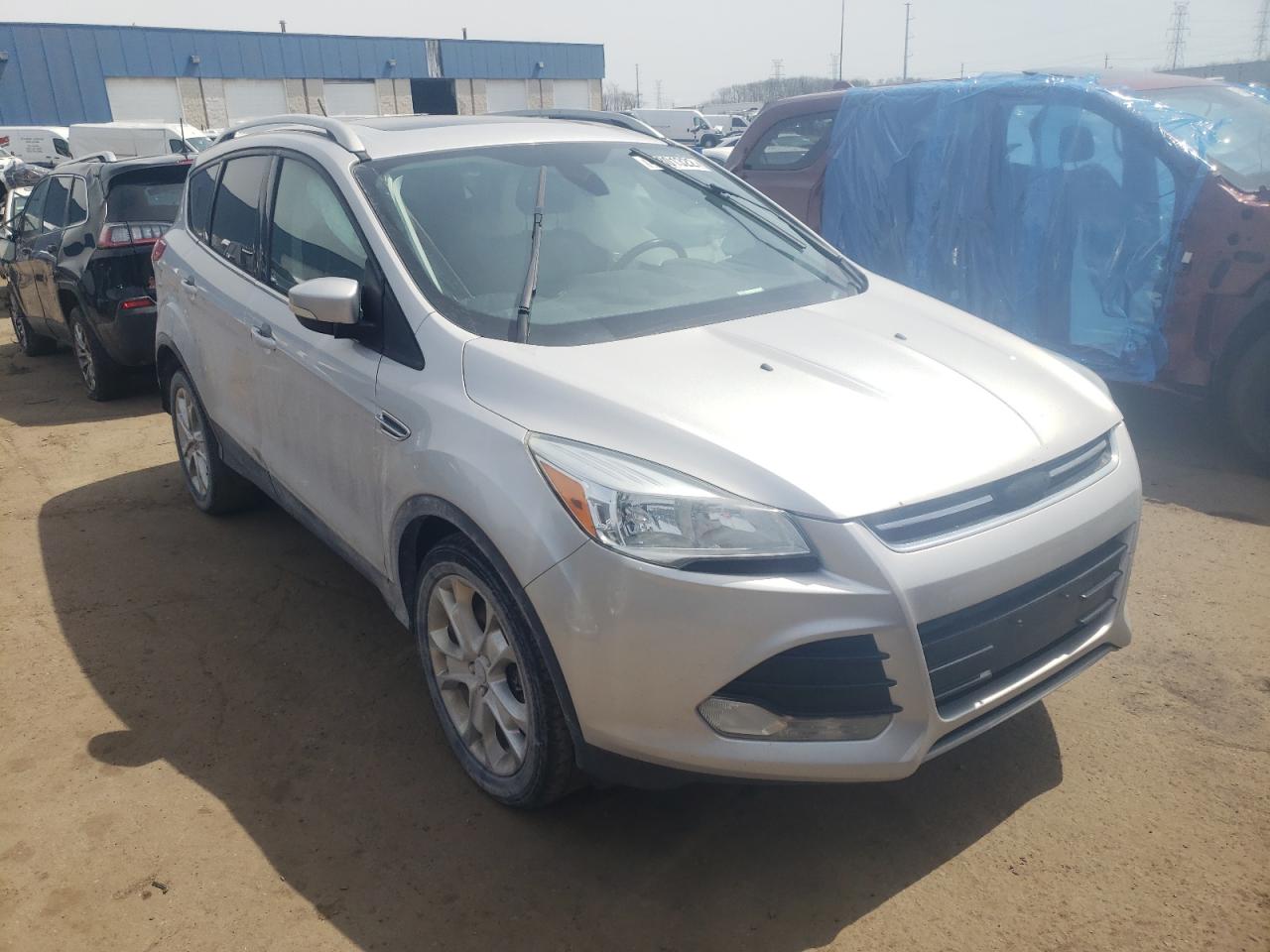 FORD ESCAPE TIT 2014 with VIN 1FMCU9J91EUC46666 - Photo from auction