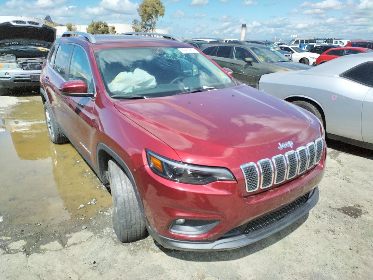 JEEP CHEROKEE L 2020 with VIN 1C4PJLLB7LD652444 - Photo from auction