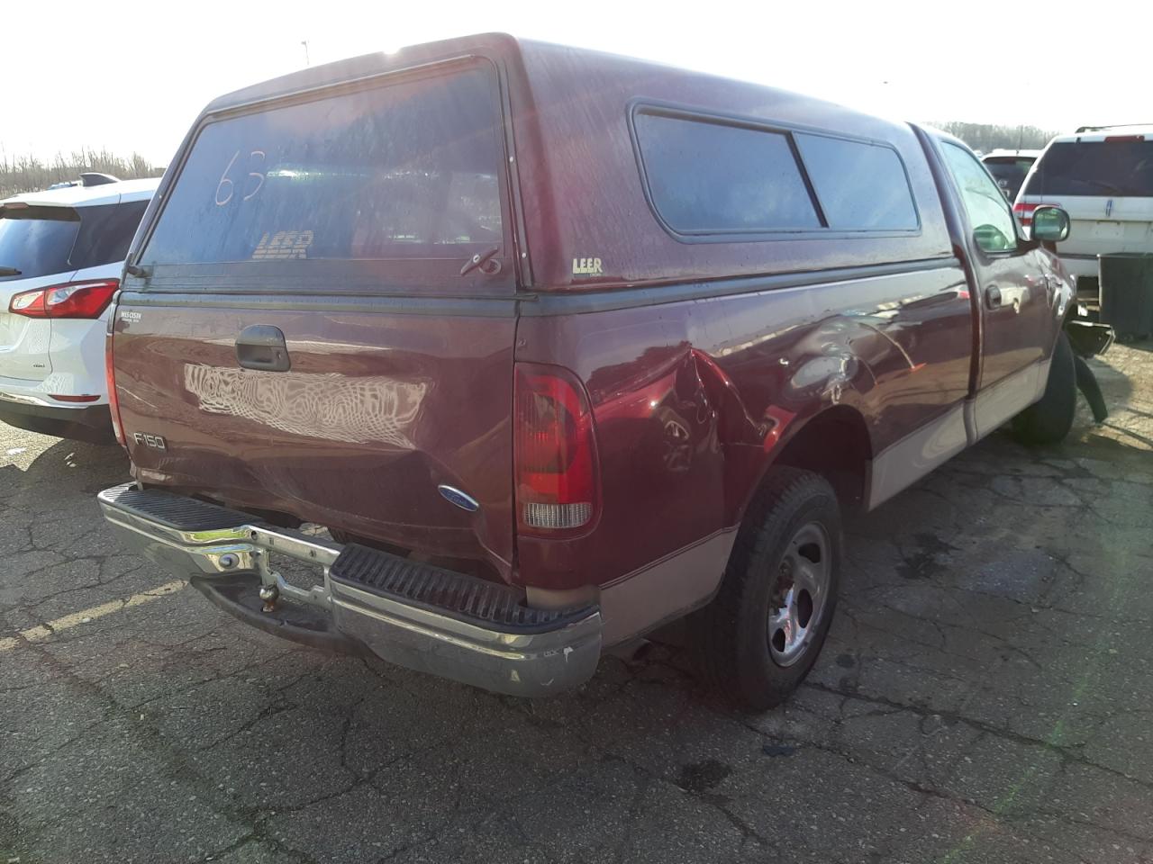 Photo 4 from auction – 1997 FORD F150 with VIN 2FTDF1729VCA16355