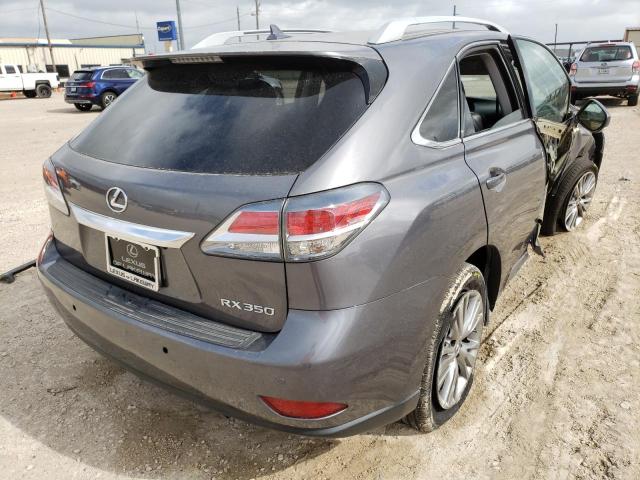 Photo 4 from auction – 2013 LEXUS RX 350 with VIN 2T2ZK1BA0DC103469