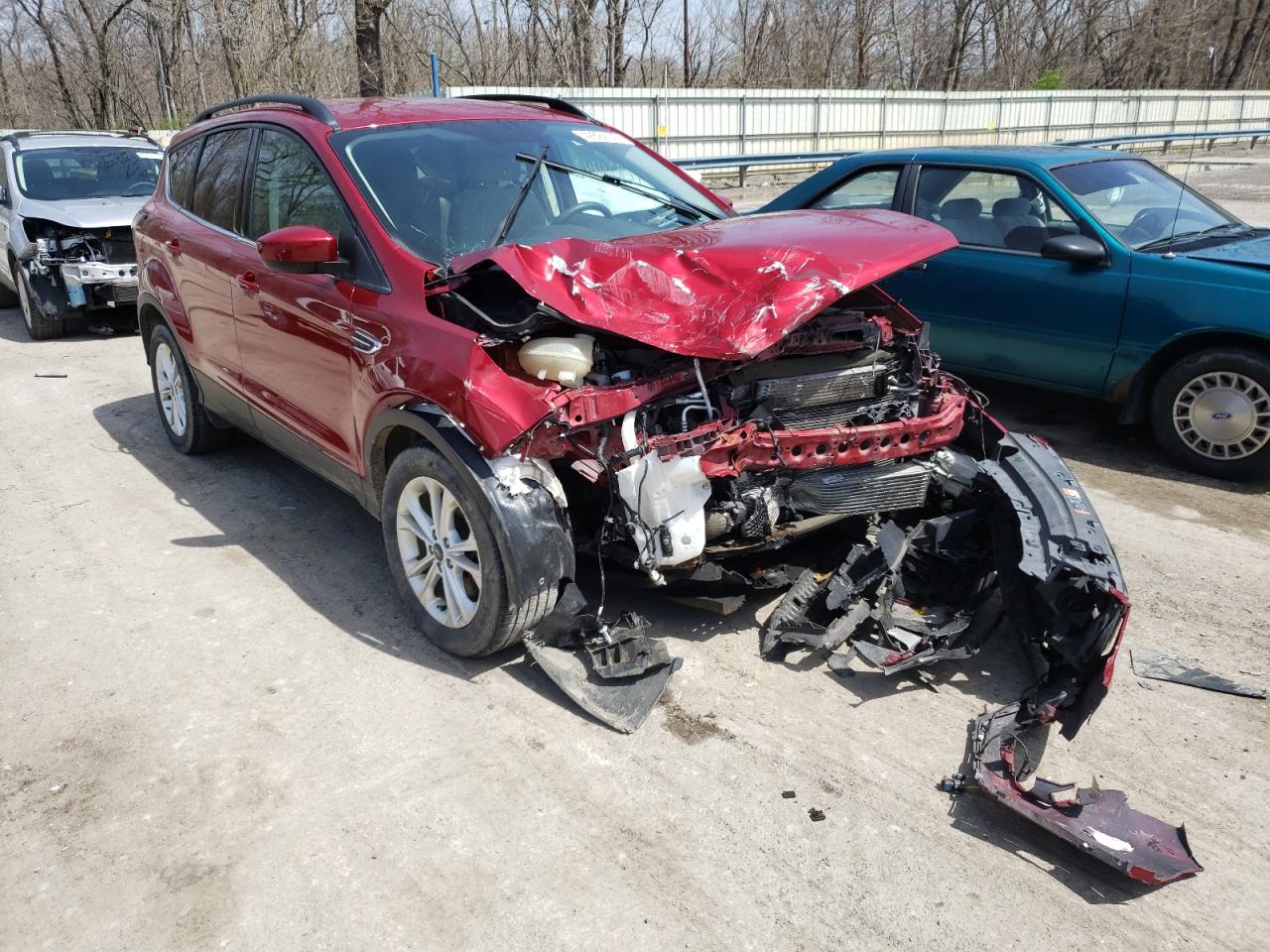 Photo 1 from auction – 2017 FORD ESCAPE SE with VIN 1FMCU9G90HUE89462