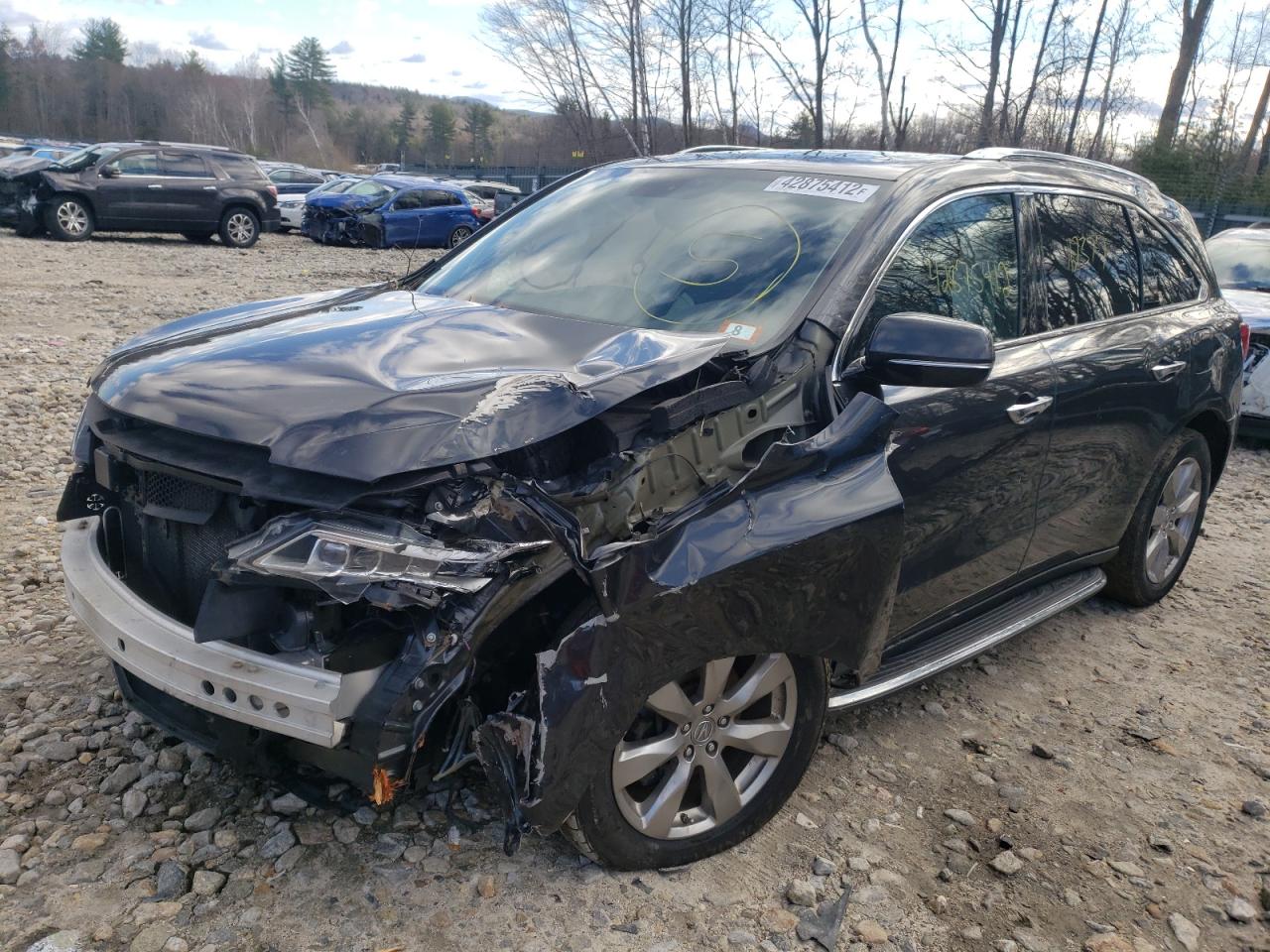 Zdjęcie 2 z aukcji – 2015 ACURA MDX ADVANC z VIN 5FRYD4H80FB024896