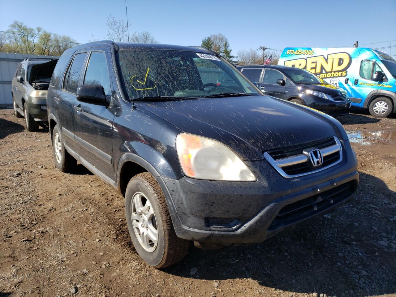Photo 1 from auction – 2003 HONDA CR-V EX with VIN SHSRD78883U157806