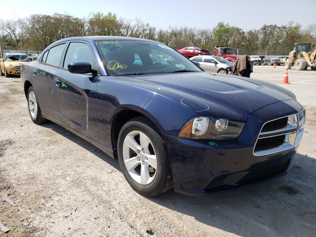 DODGE CHARGER SE 2014 with VIN 2C3CDXBG7EH177642 - Photo from auction