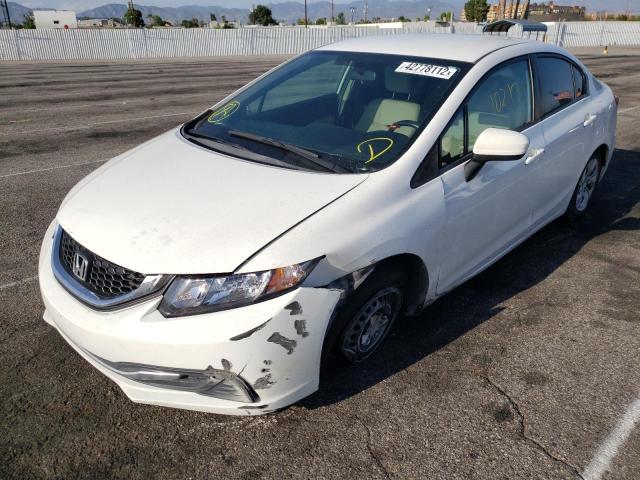 Photo 2 from auction – 2015 HONDA CIVIC LX with VIN 2HGFB2F50FH551859