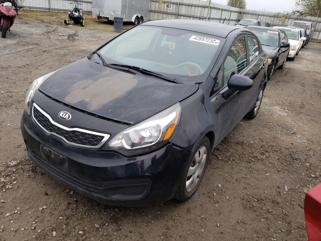 Photo 2 from auction – 2015 KIA RIO LX with VIN KNADM4A38F6467899