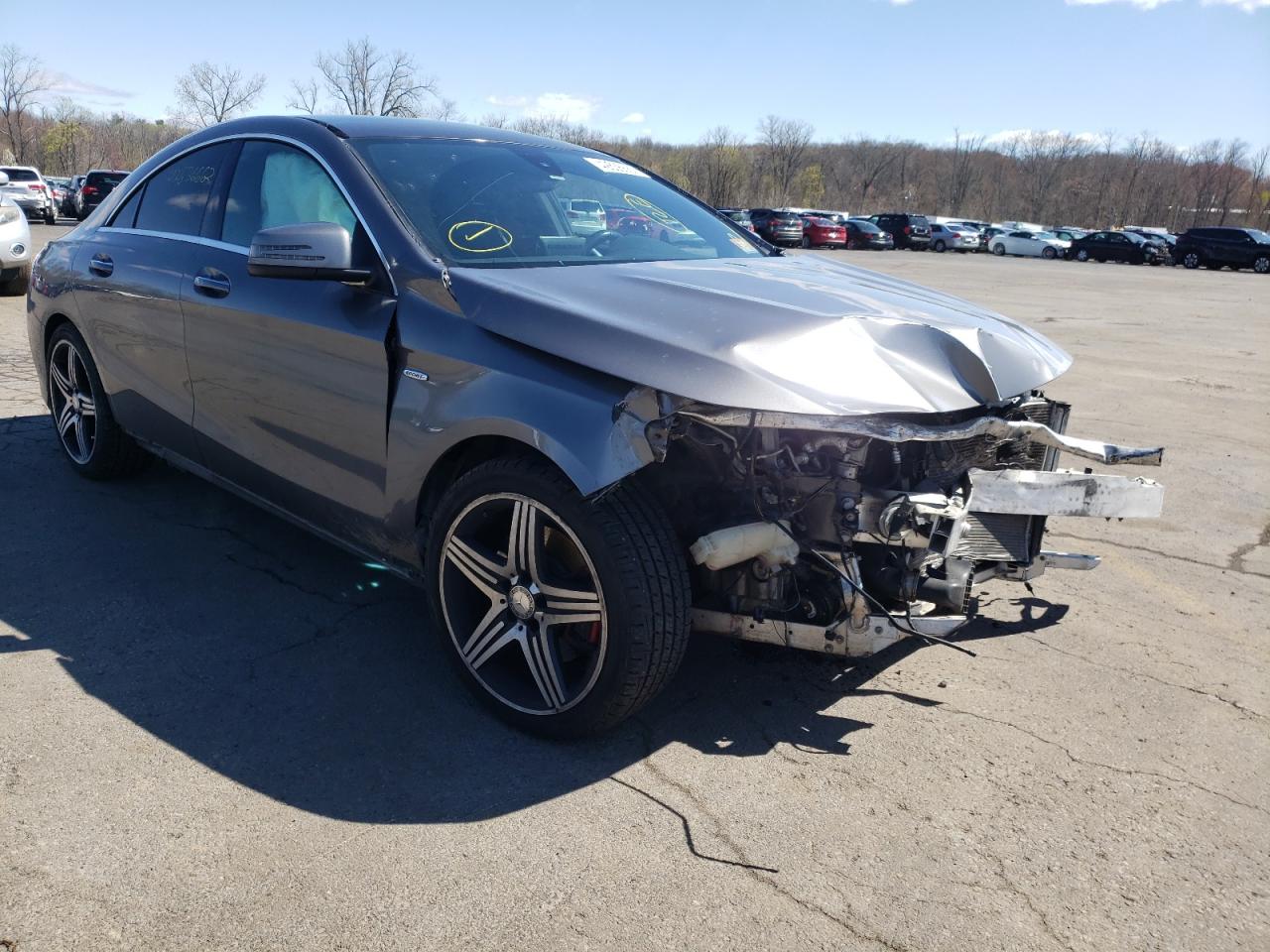 MERCEDES-BENZ CLA 250 2016 with VIN WDDSJ4EB3GN288767 - Photo from auction