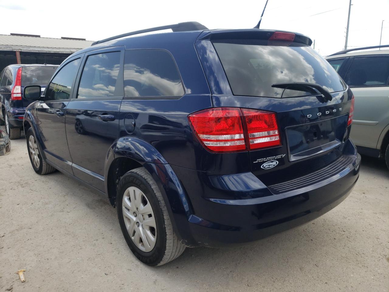 Photo 3 from auction – 2017 DODGE JOURNEY SE with VIN 3C4PDCAB5HT504787