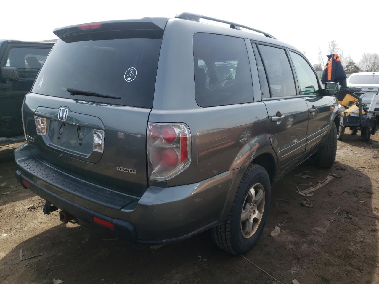 Photo 4 from auction – 2008 HONDA PILOT EXL with VIN 5FNYF18598B009199