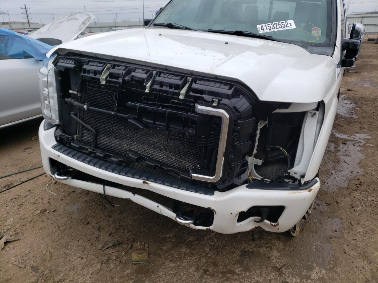 Photo 9 from auction – 2015 FORD F350 SUPER with VIN 1FT8W3BT3FEA03173