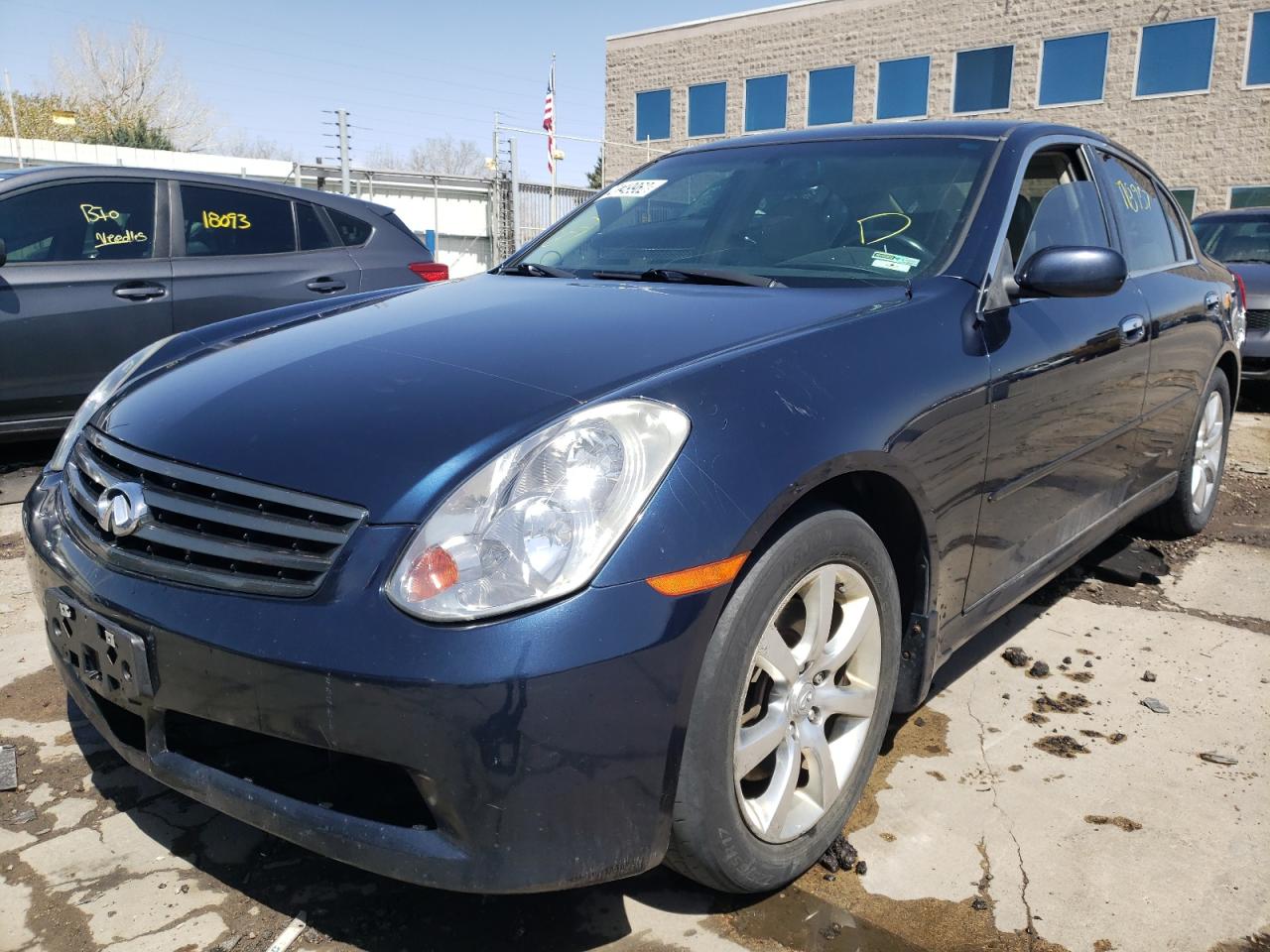 Photo 2 from auction – 2006 INFINITI G35 with VIN JNKCV51F86M607875