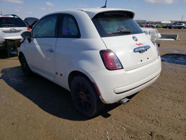 Photo 3 from auction – 2016 FIAT 500 POP with VIN 3C3CFFAR6GT214245