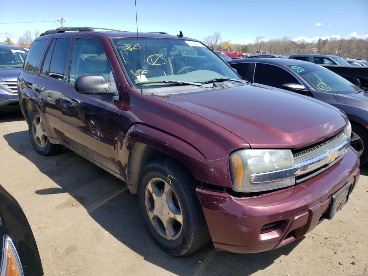 CHEVROLET TRAILBLAZE 2007 with VIN 1GNDT13S372306000 - Photo from auction