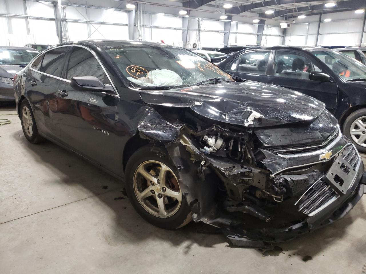 Photo 1 from auction – 2017 CHEVROLET MALIBU LS with VIN 1G1ZB5ST0HF266058