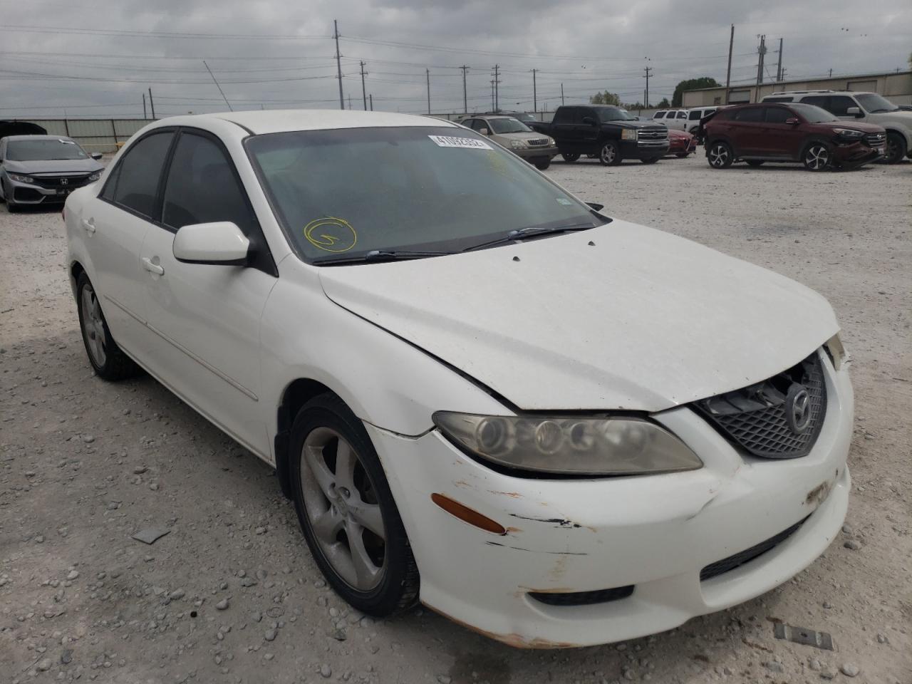 MAZDA 6 I 2004 with VIN 1YVFP80C645N40308 - Photo from auction