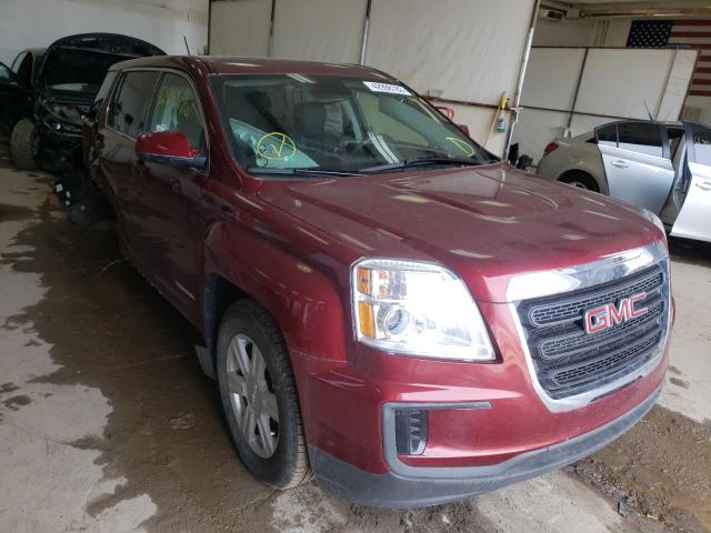 GMC TERRAIN SL 2016 with VIN 2GKALMEK6G6359517 - Photo from auction