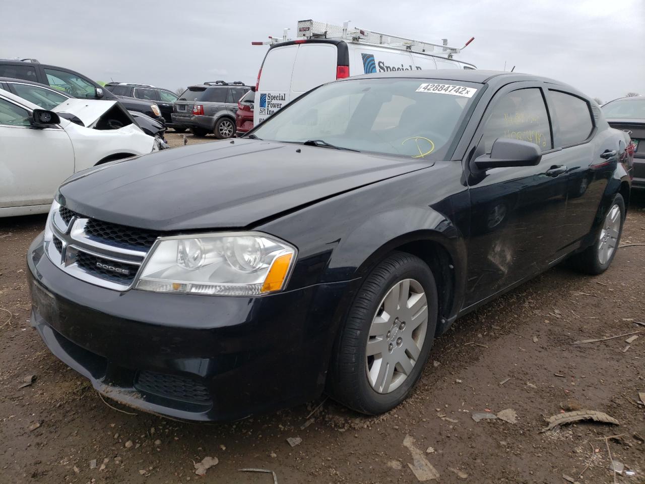 Photo 2 from auction – 2012 DODGE AVENGER SE with VIN 1C3CDZAB2CN134512