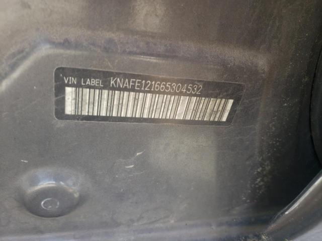 Photo 10 from auction – 2006 KIA SPECTRA LX with VIN KNAFE121665304532