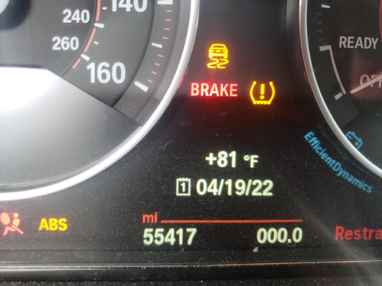 Photo 8 from auction – 2015 BMW 328 I with VIN WBA3A5G59FNS88652