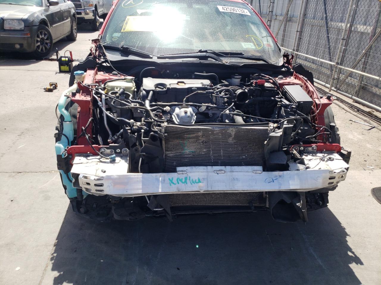 Photo 9 from auction – 2016 HONDA CIVIC LX with VIN 2HGFC2F54GH501223