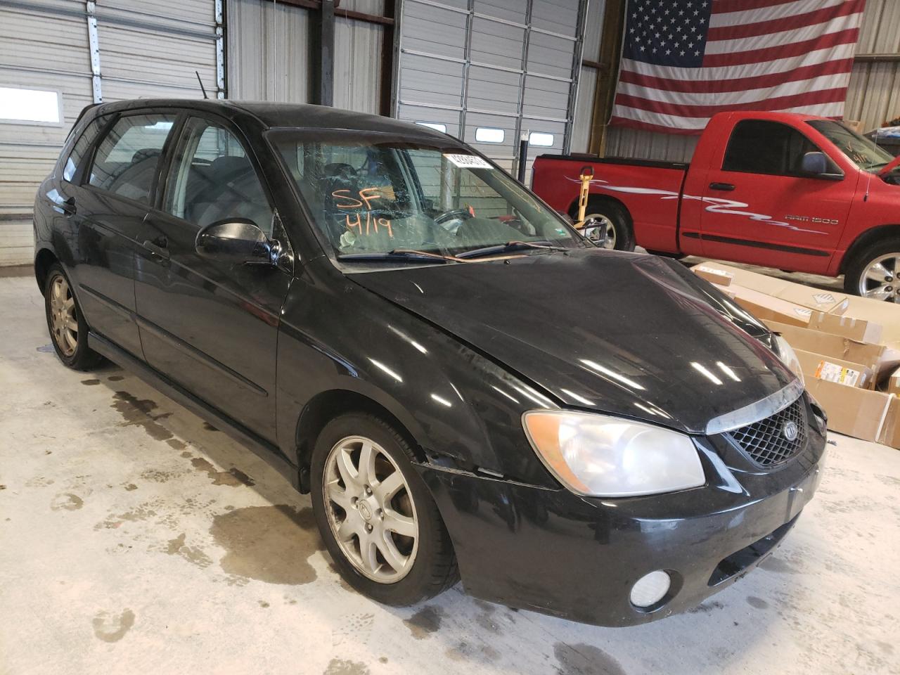 KIA SPECTRA 2006 with VIN KNAFE161365310976 - Photo from auction
