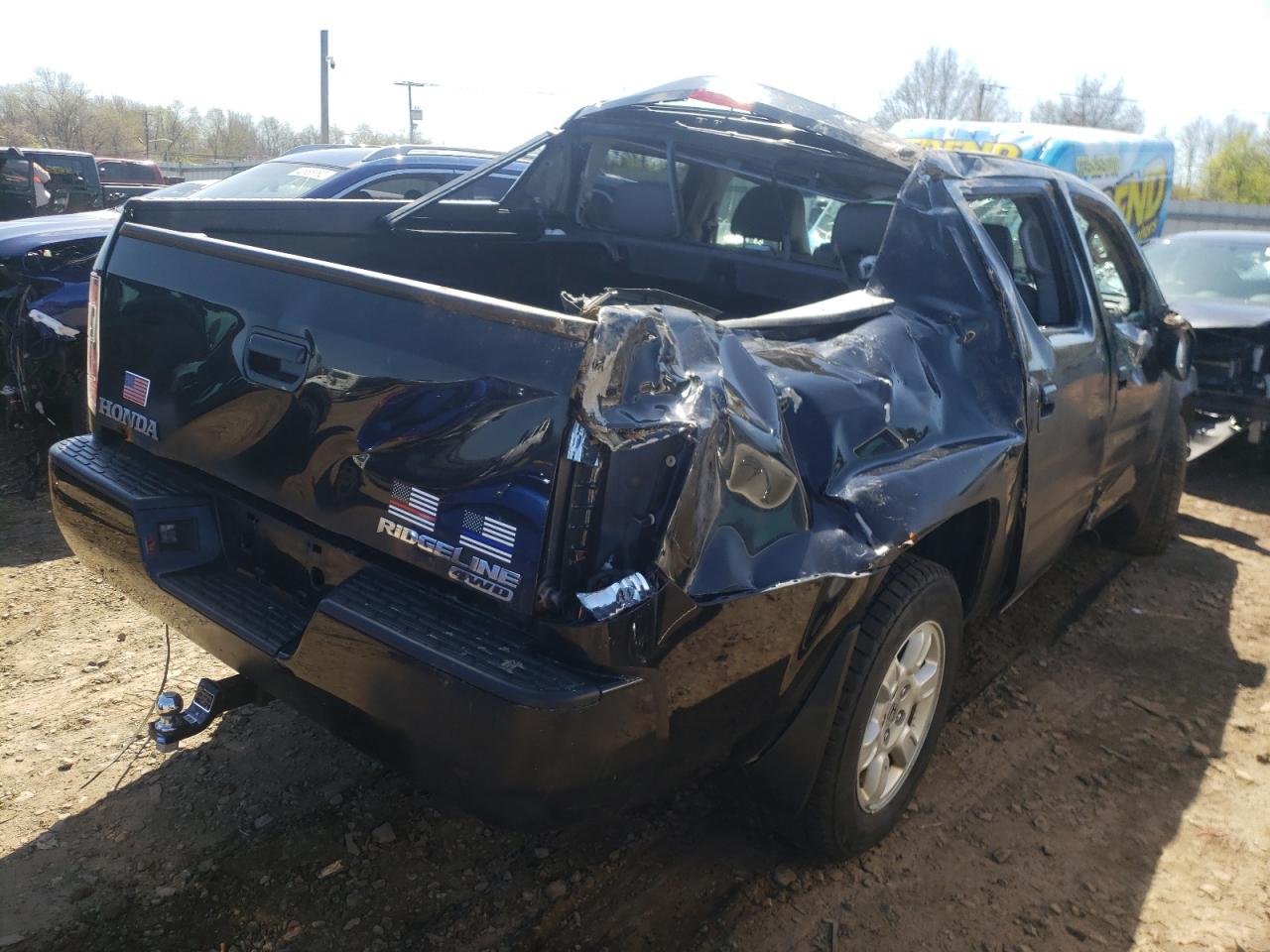 Photo 4 from auction – 2007 HONDA RIDGELINE with VIN 2HJYK16547H548302