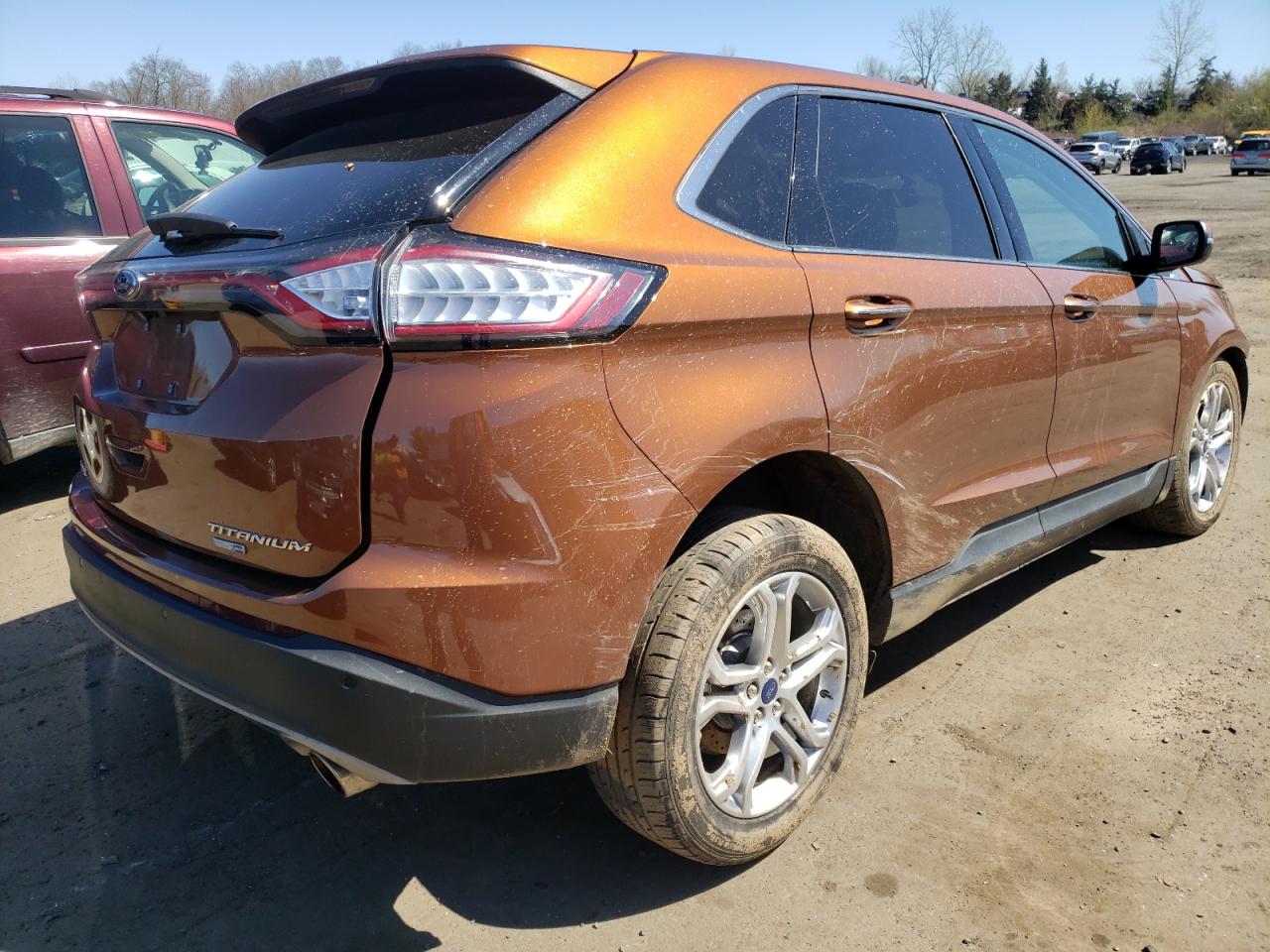 Photo 4 from auction – 2017 FORD EDGE TITAN with VIN 2FMPK4K96HBB57534
