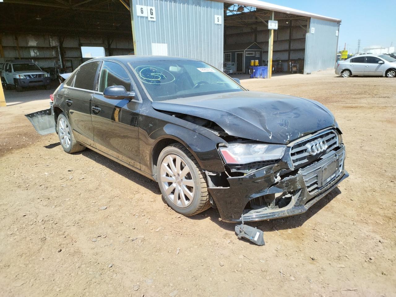 AUDI A4 PREMIUM 2014 with VIN WAUAFAFL1EN003135 - Photo from auction