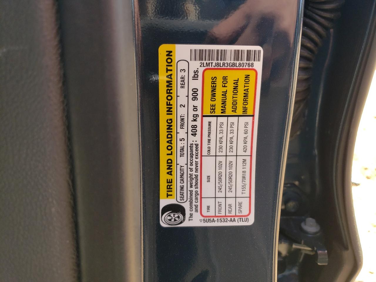 Photo 10 from auction – 2016 LINCOLN MKX RESERV with VIN 2LMTJ8LR3GBL80768