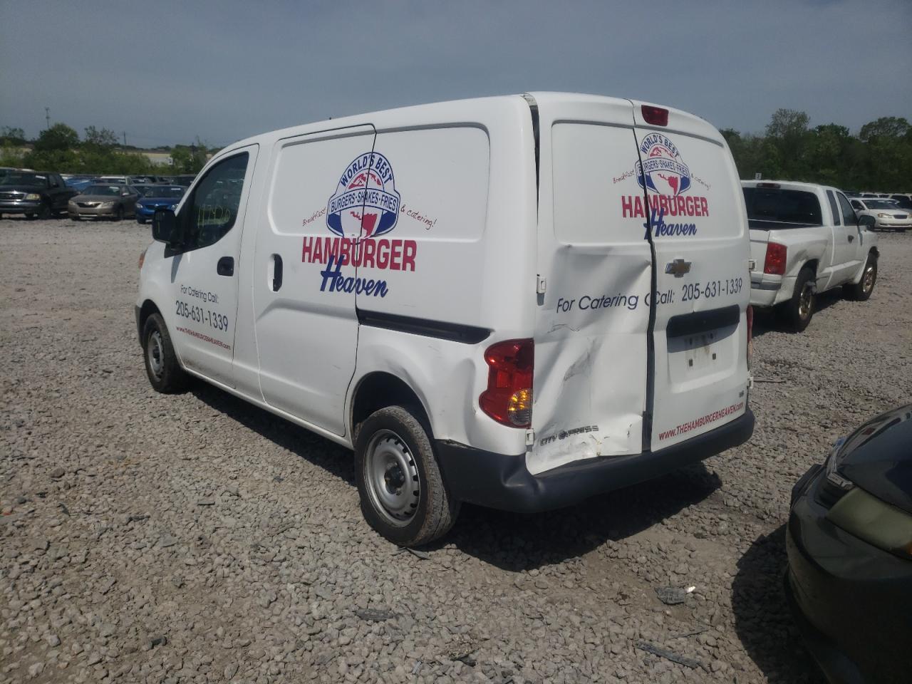 Photo 3 from auction – 2017 CHEVROLET CITY EXPRE with VIN 3N63M0YN0HK693087