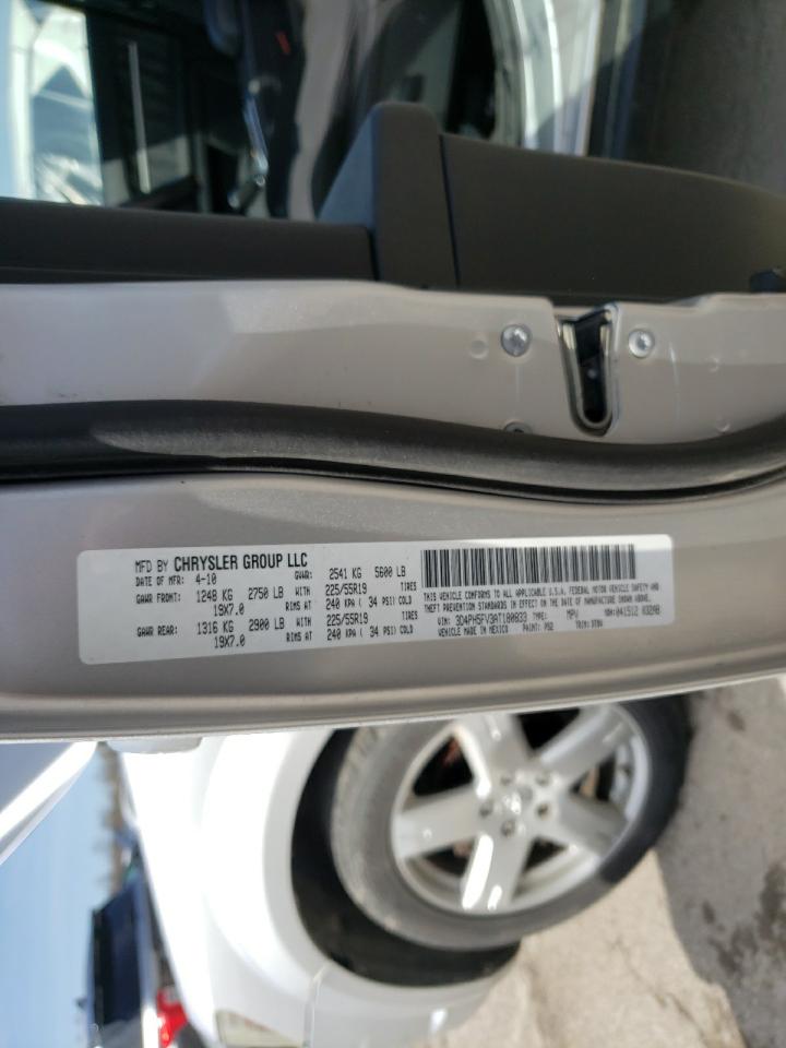 Photo 10 from auction – 2010 DODGE JOURNEY SX with VIN 3D4PH5FV3AT180833