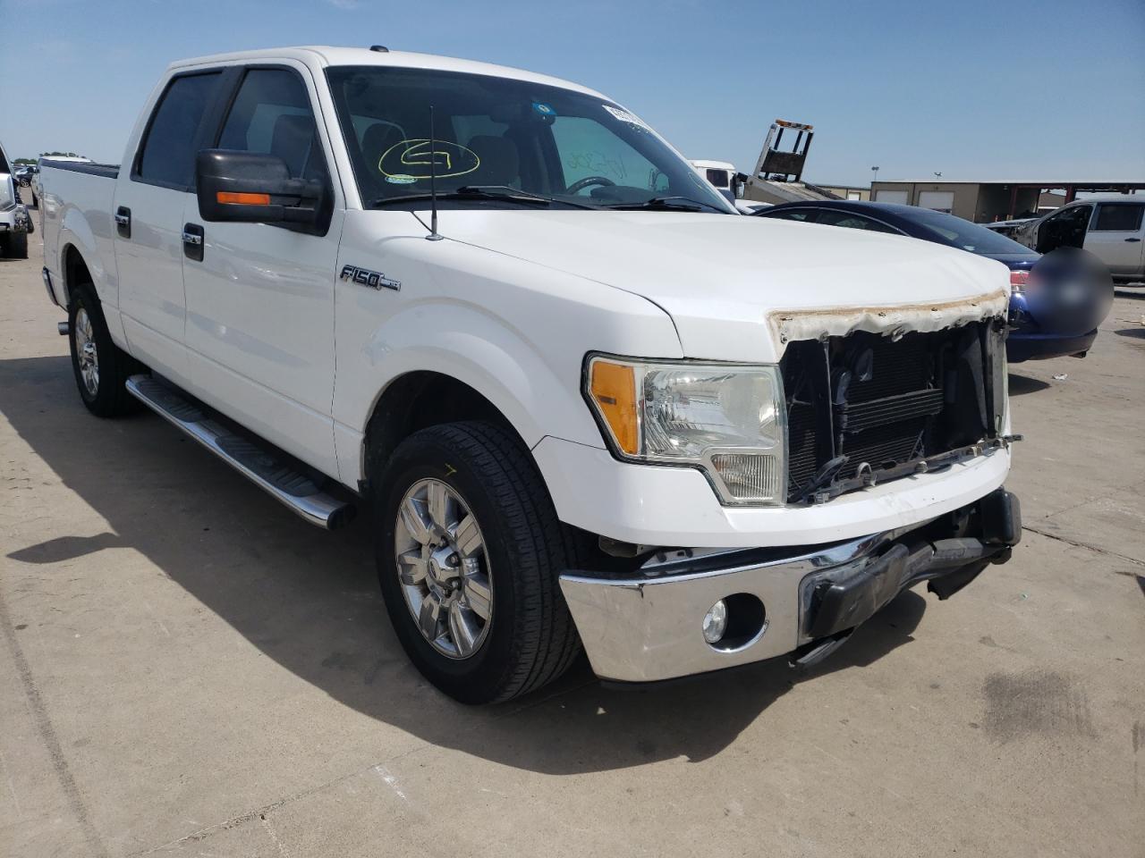 FORD F150 SUPER 2010 with VIN 1FTEW1C8XAKE42222 - Photo from auction