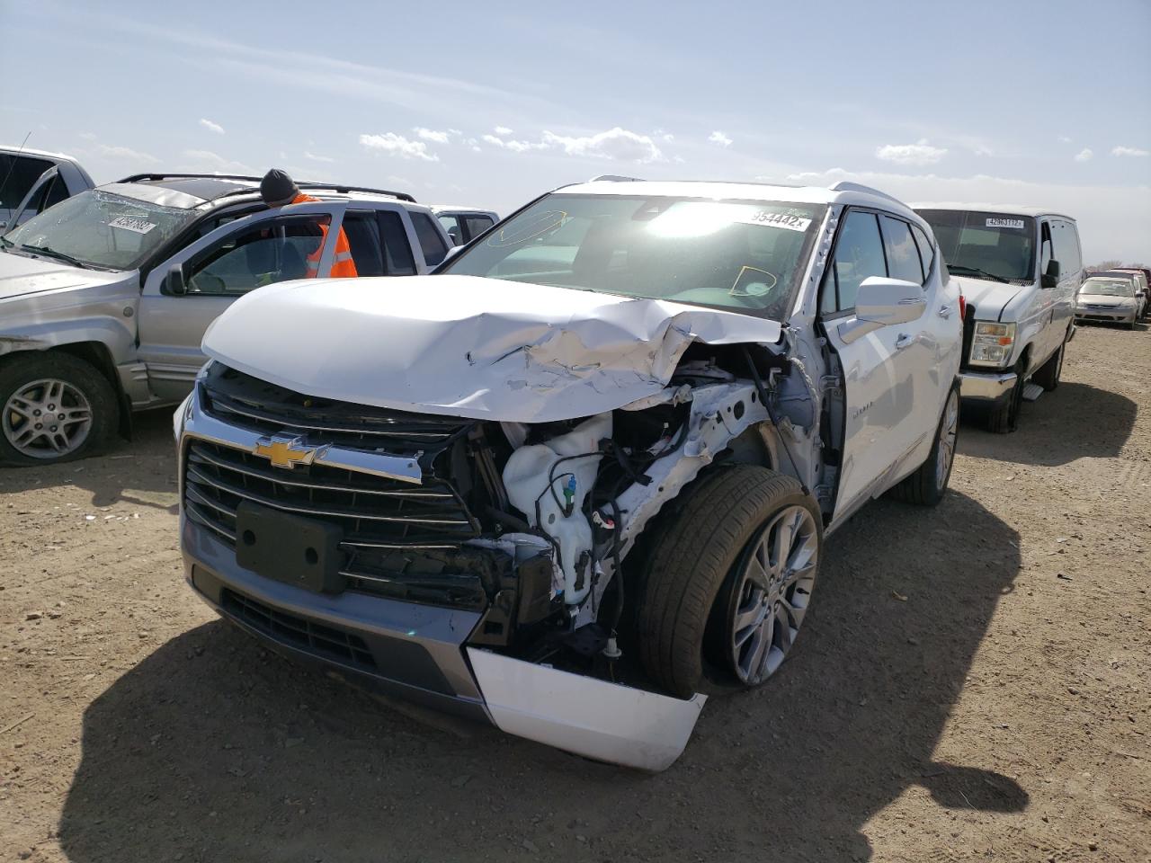 Photo 2 from auction – 2021 CHEVROLET BLAZER PRE with VIN 3GNKBLRS2MS511224