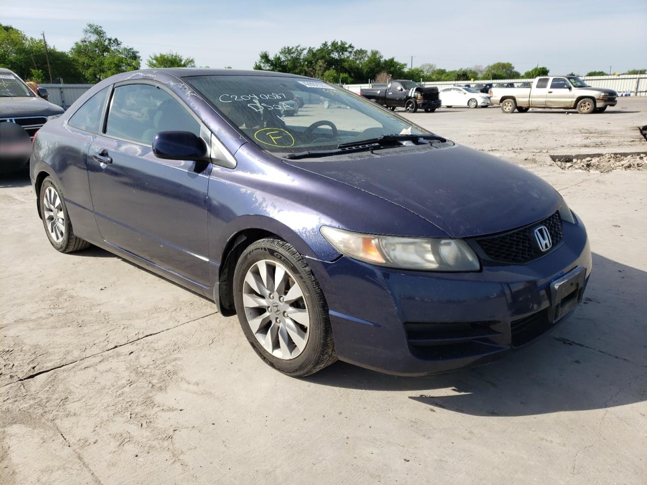 HONDA CIVIC EX 2009 with VIN 2HGFG12849H529976 - Photo from auction