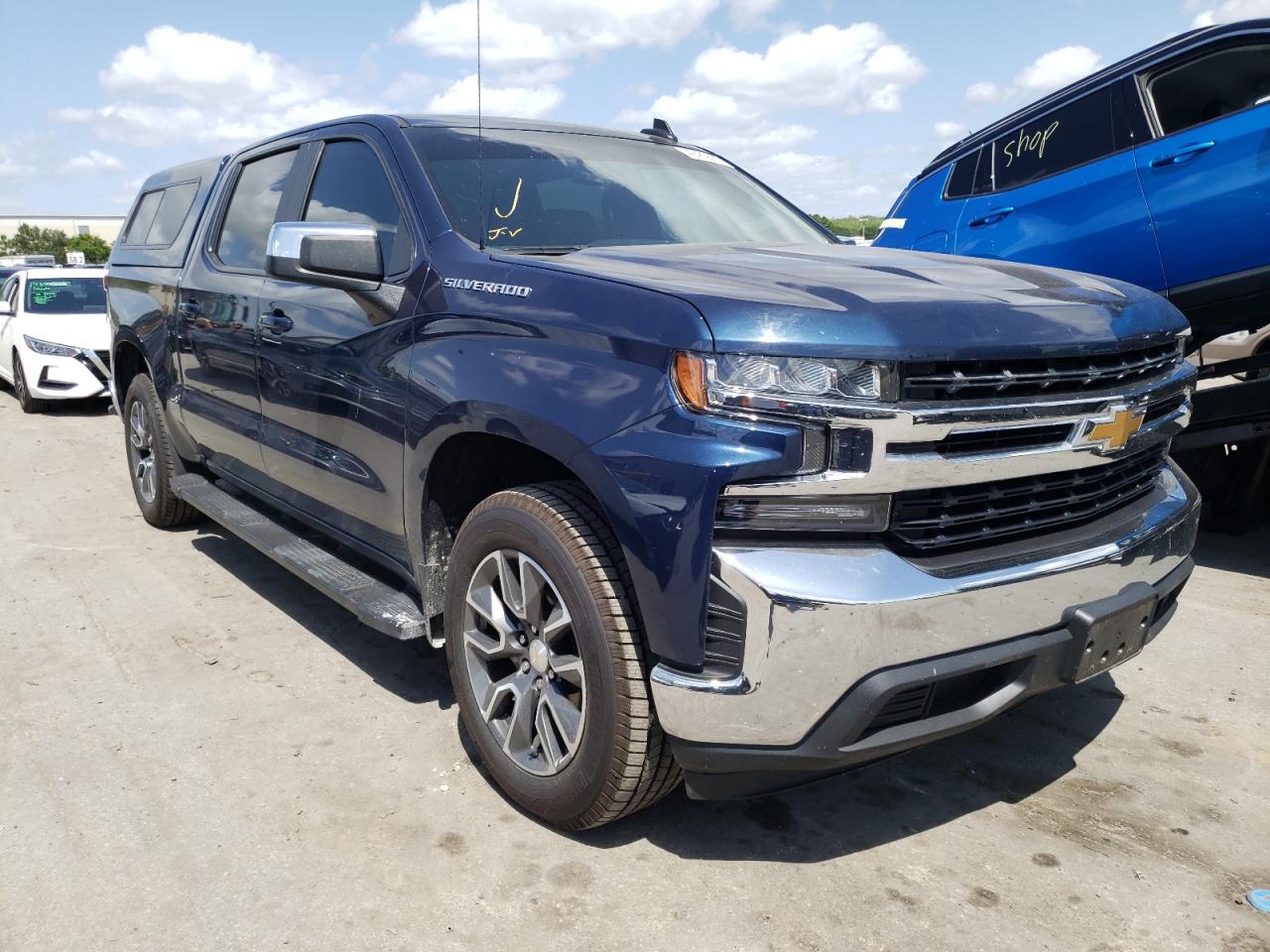 CHEVROLET SILVERADO 2020 with VIN 3GCPWCED5LG188976 - Photo from auction