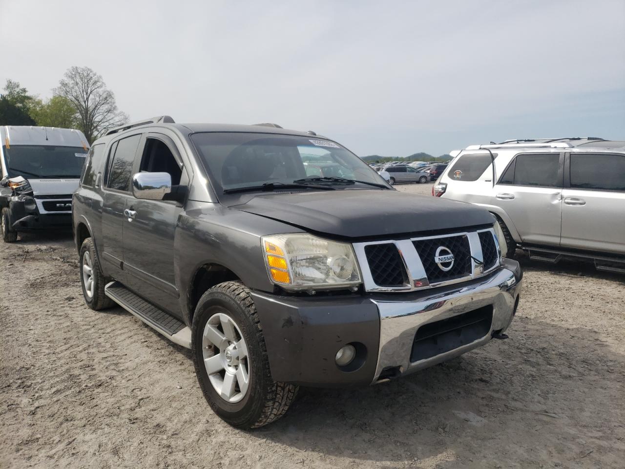NISSAN ARMADA SV 2011 with VIN 5N1AA0NC7BN614811 - Photo from auction