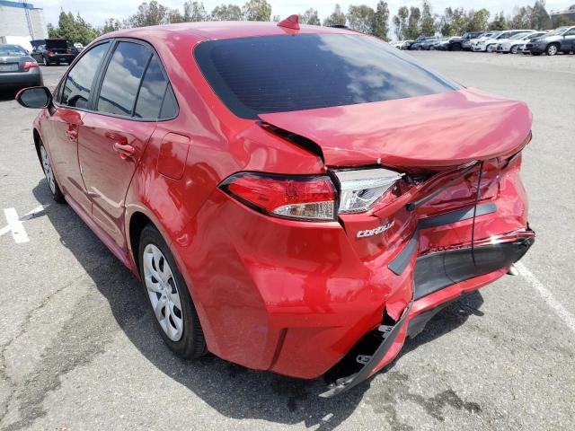 Photo 3 from auction – 2020 TOYOTA COROLLA LE with VIN 5YFEPRAE0LP033459