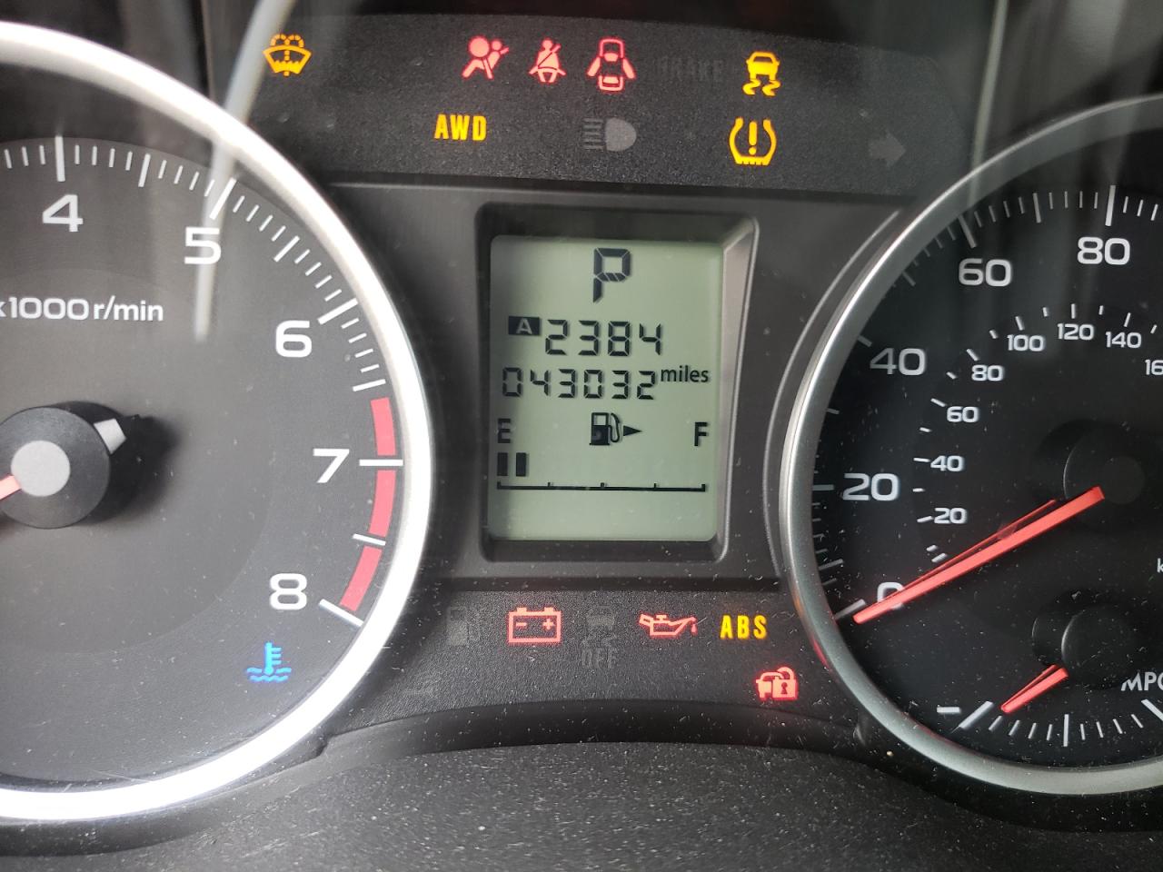 Photo 8 from auction – 2014 SUBARU XV CROSSTR with VIN JF2GPACC4E8325993