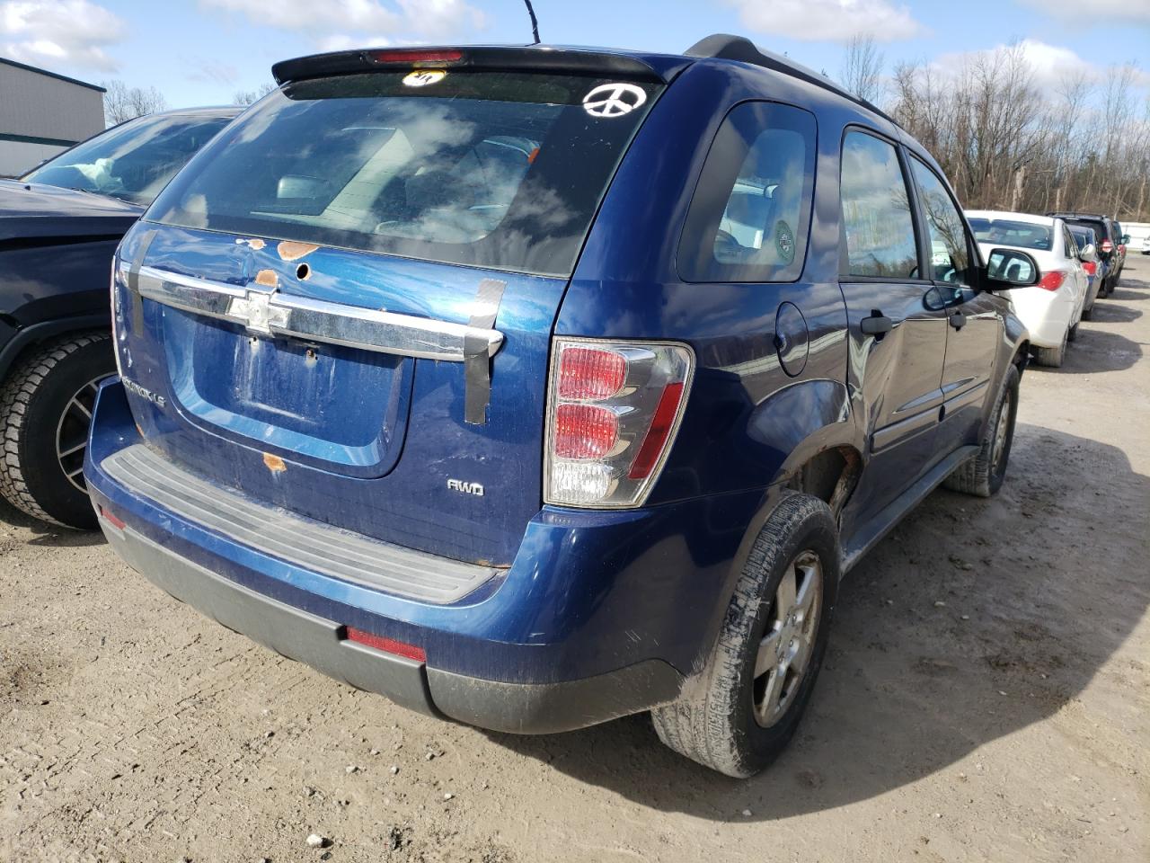 Photo 4 from auction – 2008 CHEVROLET EQUINOX LS with VIN 2CNDL23F986019231